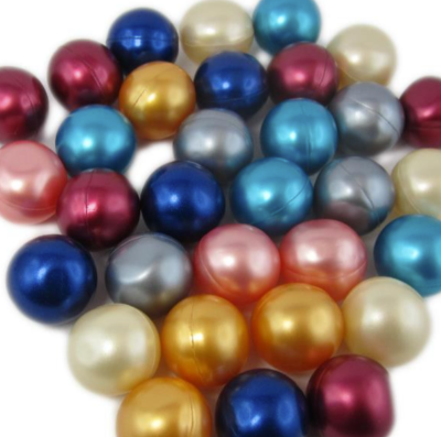 Perles de bain rondes